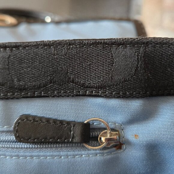 Coach Monogram Satchel Purse and Wristlet - Picture 5 of 12